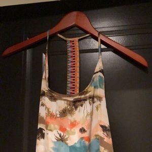 Muti-colored sundress - open back